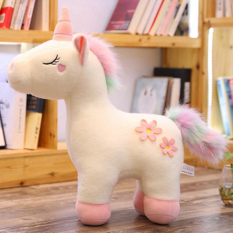 Unicorn (With Rainbow Tail) Plush Toys 35/50/65cm 