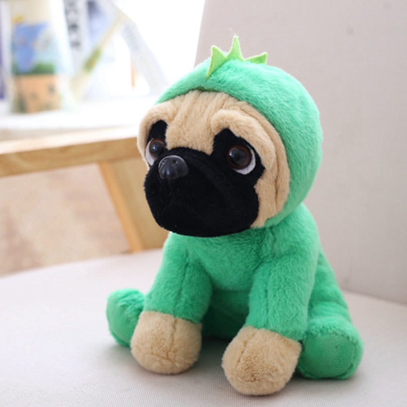 Kawaii Cosplay Pug Plush Toy 20cm