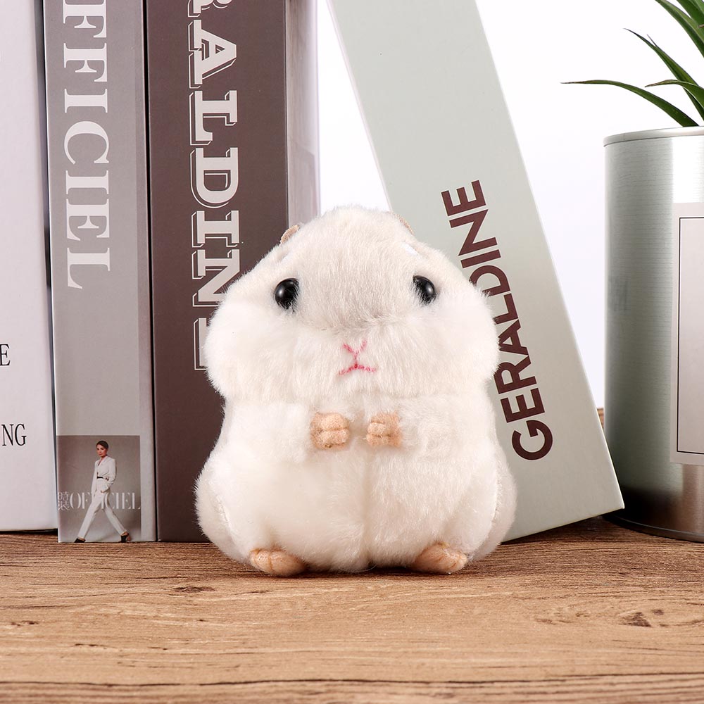 Hamster Plush Keychain 12cm