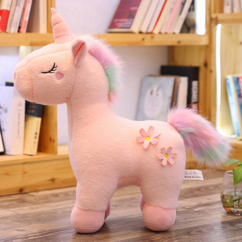 Unicorn (With Rainbow Tail) Plush Toys 35/50/65cm 