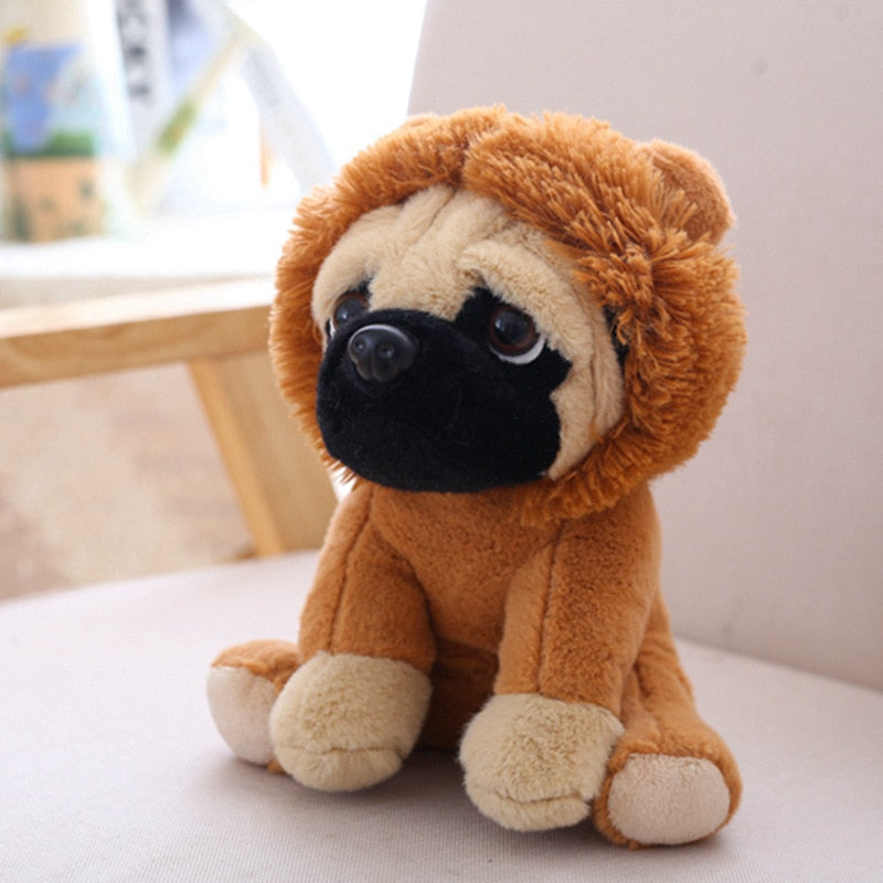 Kawaii Cosplay Pug Plush Toy 20cm