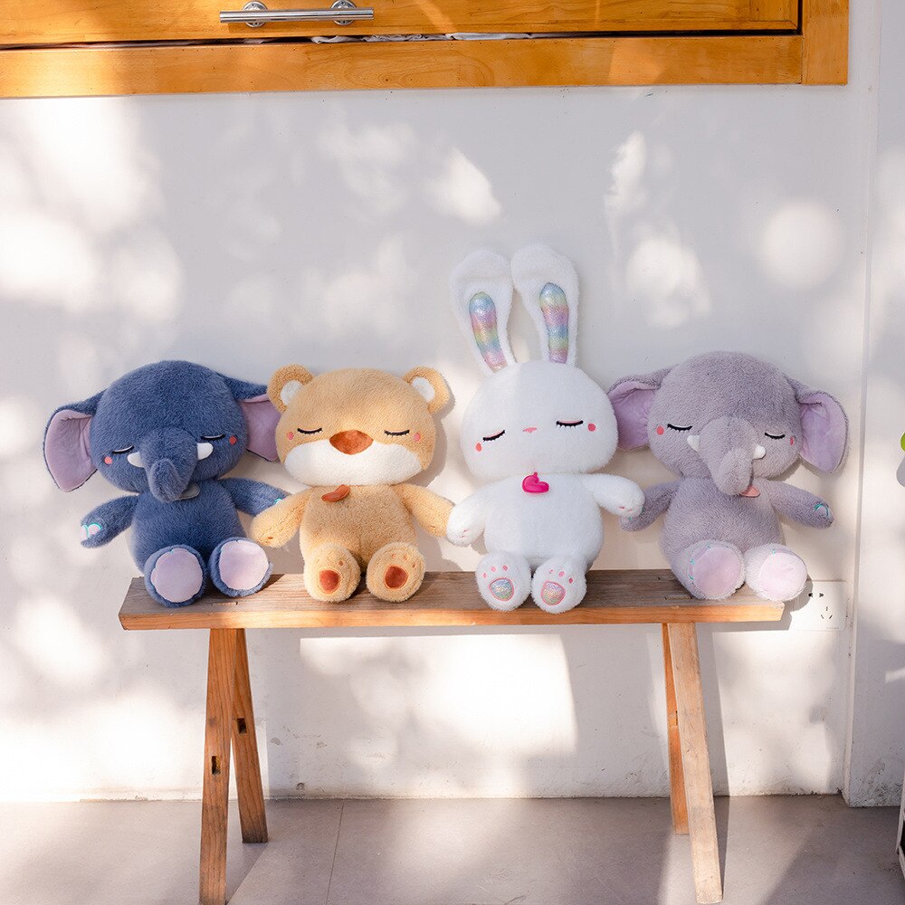 Animal (Bear/Rabbit/Elephant) Plush Toys 28/45cm