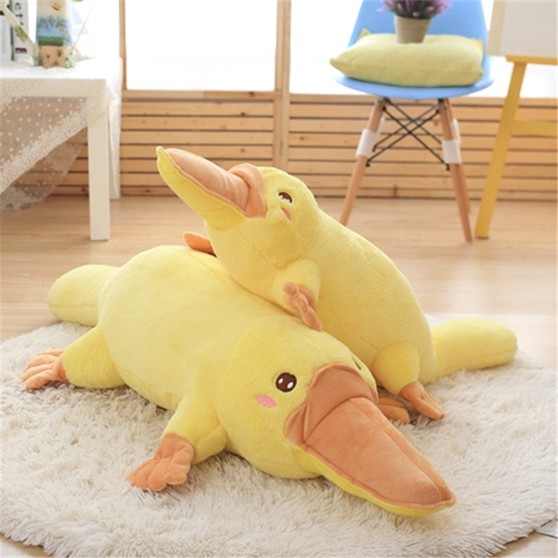 Cute Yellow Platypus Plush Toys 50/60/80/100/120cm