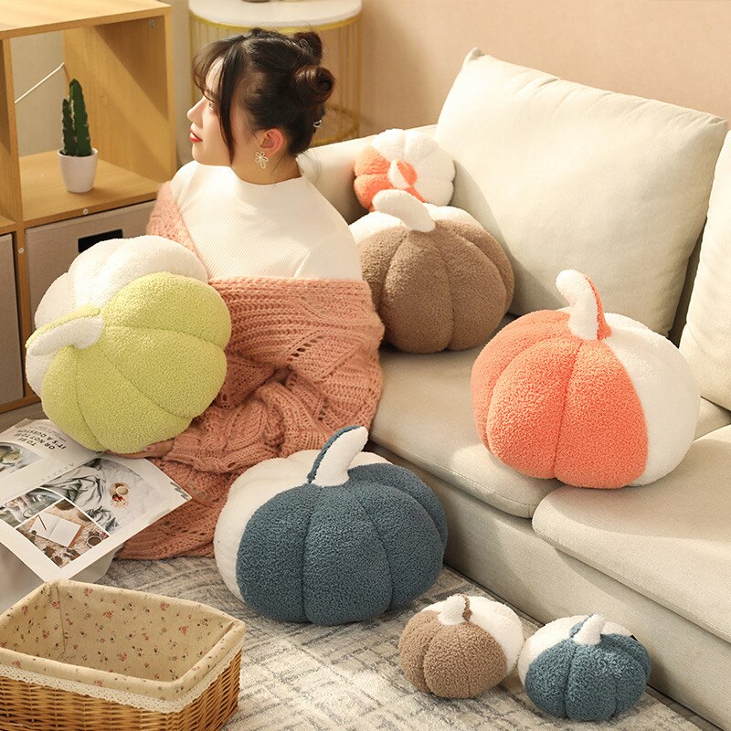 Pumpkin Plush Toys - 20cm(only plush), 40cm(hand warmer), 40cm (hand warmer and blanket)