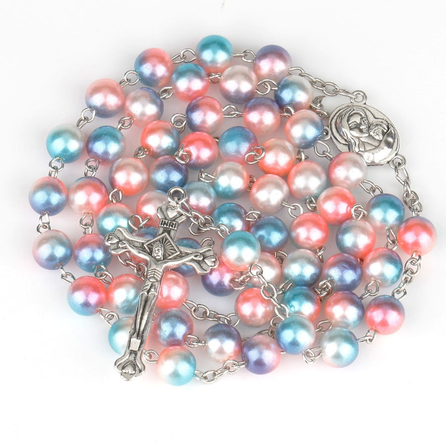 Rosary (12 Colours Beads) 70cm