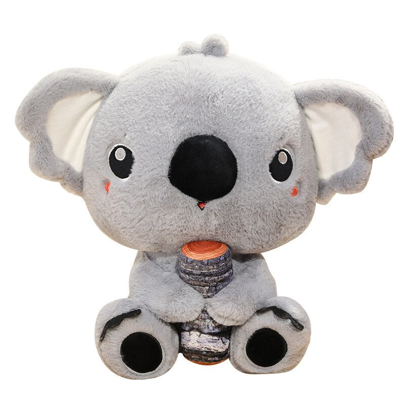 Koala Embrace Tree Stump Plush Toys 30-70cm