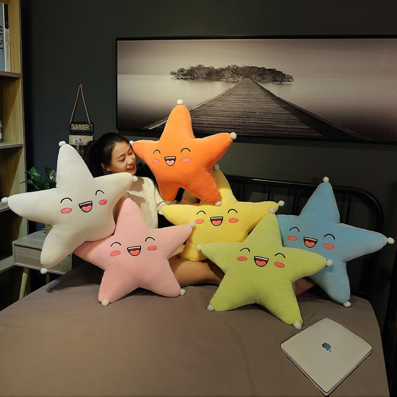 Sky Series Plush Toys (Colourful Star) 65x53cm