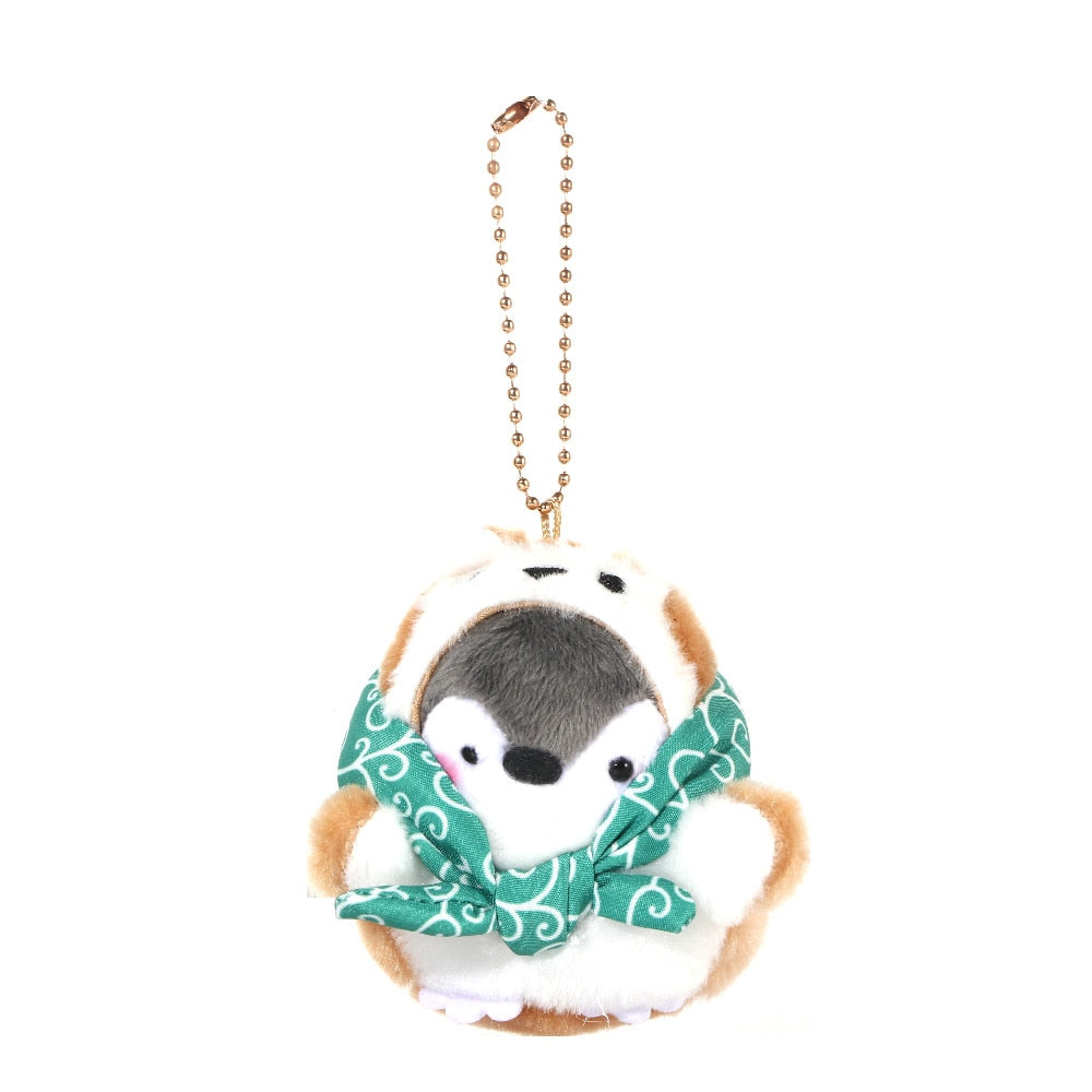 10cm Animal (Penguin, Hamster & Duck) Plush Keychain