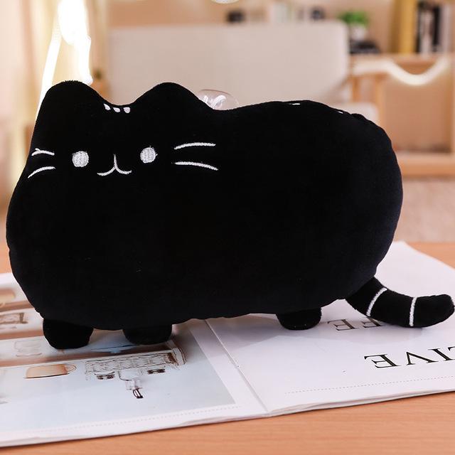 Cute Colourful Cat Plush Toy 25cm