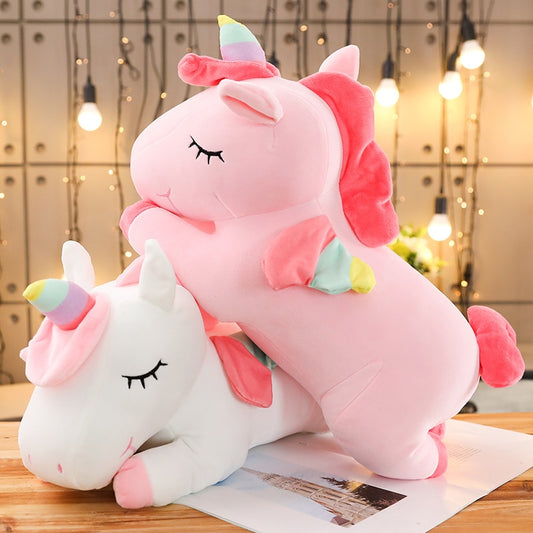 25-100cm Kawaii Giant Unicorn Plush Toys