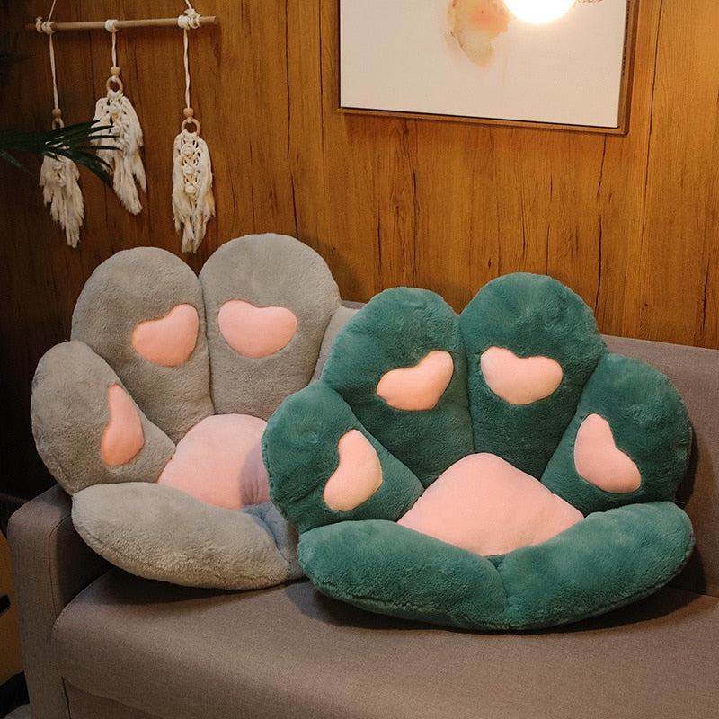 Bear Paw Cushion With Hearts Plush Toys 60x70cm/70x80cm