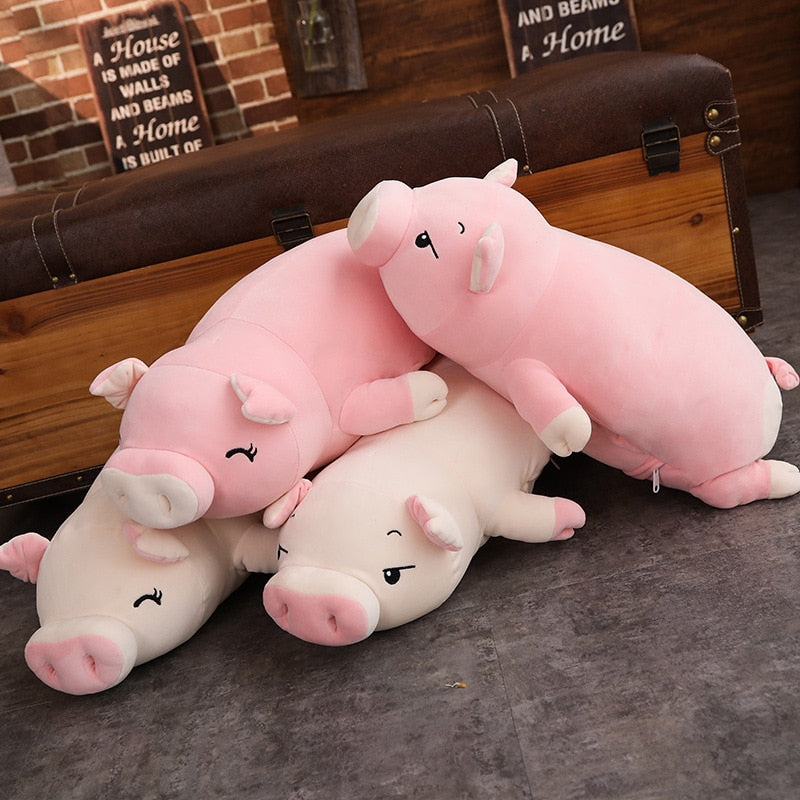 Lying Pig Plush Toy 40-75cm