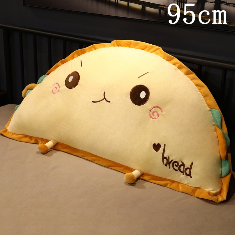 Food (Semicircle Toast) Pillow Plush Toys 80/95cm