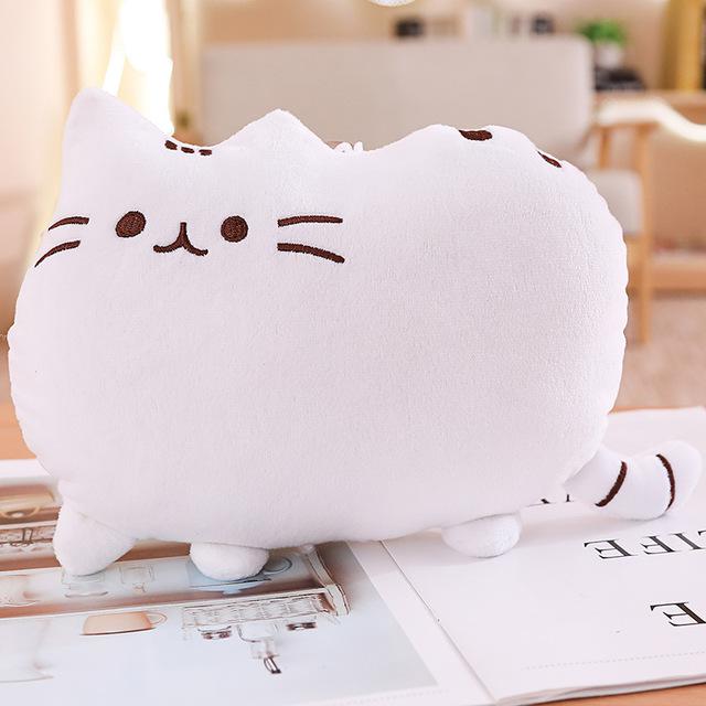 Cute Colourful Cat Plush Toy 25cm