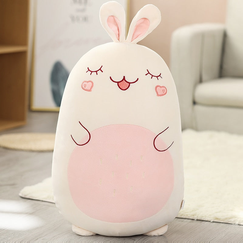 Animal (Chicken/Rabbit/Lion/Unicorn/Pig/Dinosaur/Dog) Chubby Pillow Plush Toy 45-80cm