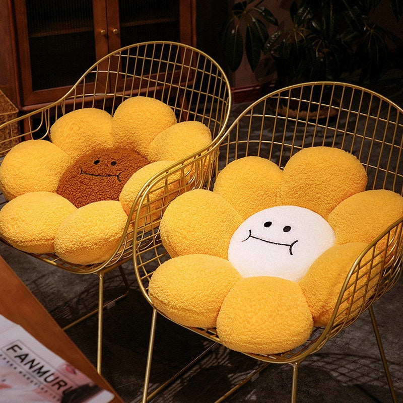 Smiley Flower Pillow Plush Toys 36-80cm