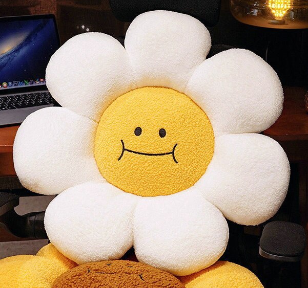 Smiley Flower Pillow Plush Toys 36-80cm