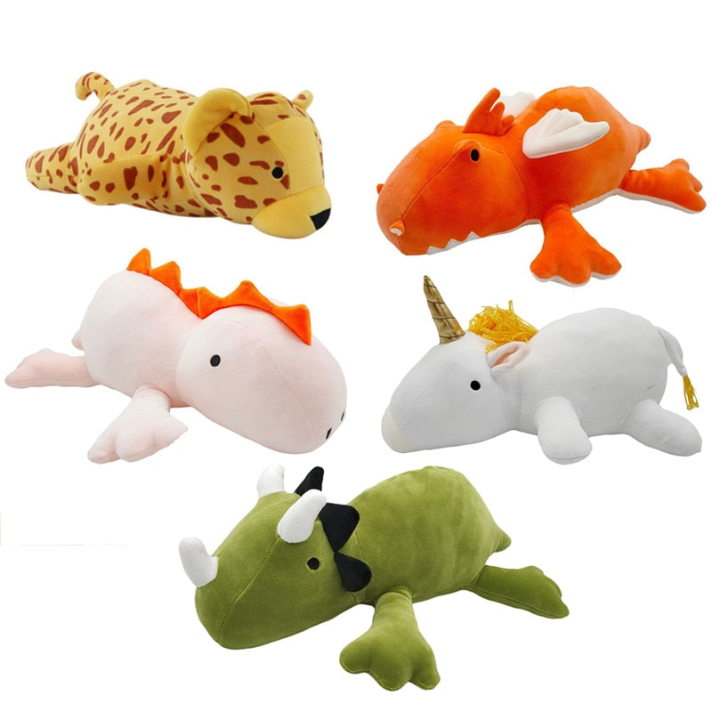 Lying Animal (Dinosaur/Leopard/Unicorn/Dragon) Plush Toys 35-40cm/60cm