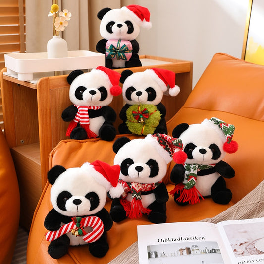 Panda Christmas Series Plush Toys 25cm - 6 Styles