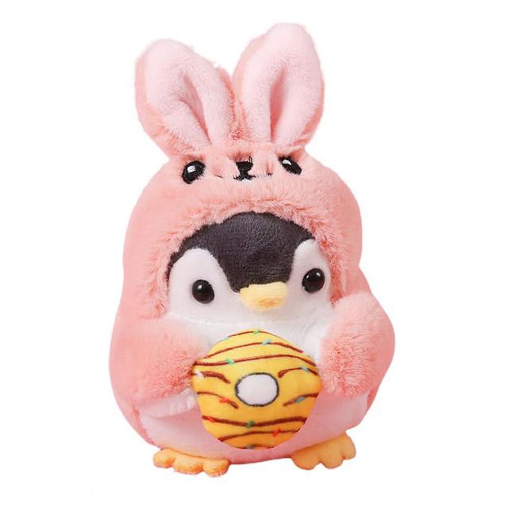 10cm Animal (Penguin, Hamster & Duck) Plush Keychain