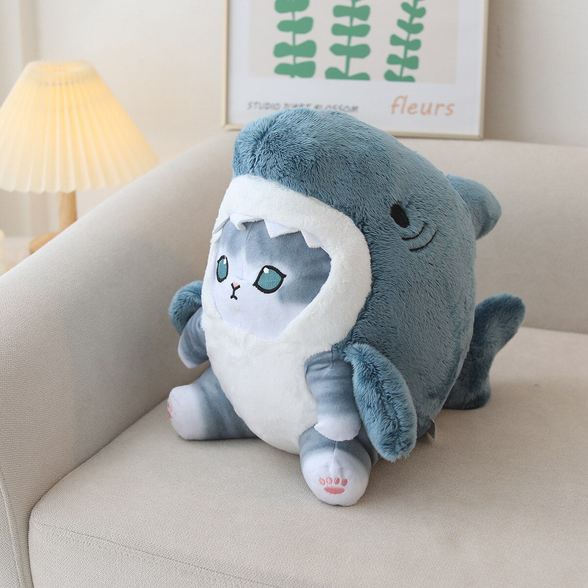 Cat (Shark Cosplay) Plush Toys 20cm/33cm