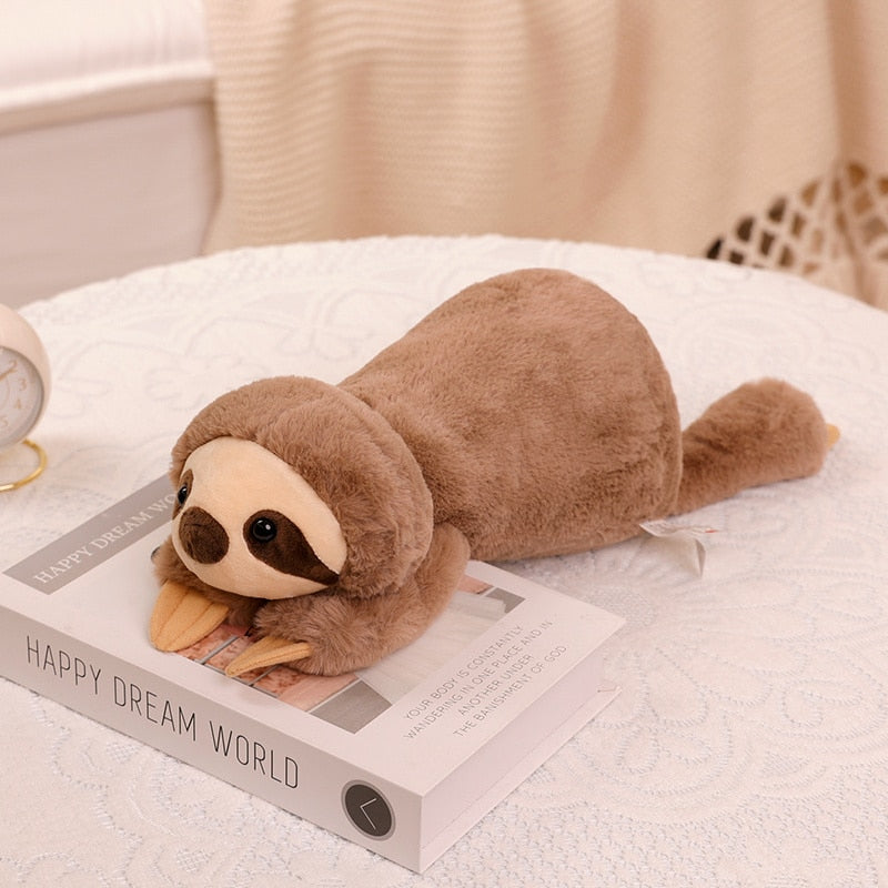 Lying Animal (Raccoon/Fox/Crocodile/Sloth) Plush Toys 45-70cm