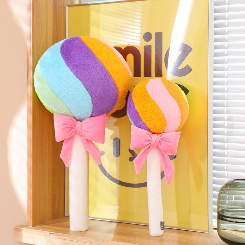 Food (Colourful Rainbow Lollipop) Plush Toys 43/58cm