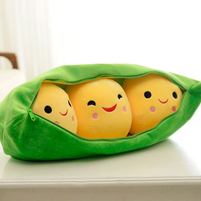 25-55cm Pea Pod Plush Toy