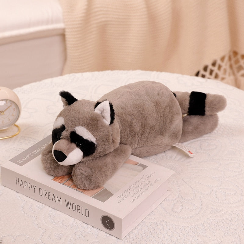 Lying Animal (Raccoon/Fox/Crocodile/Sloth) Plush Toys 45-70cm