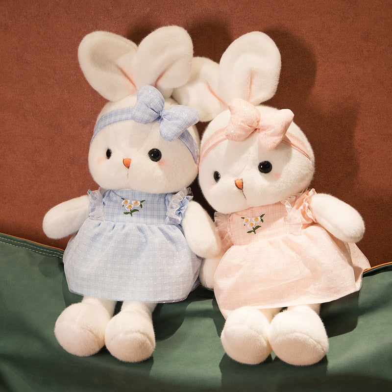 Rabbit With Dress And Headband Plush Toys 40-80cm