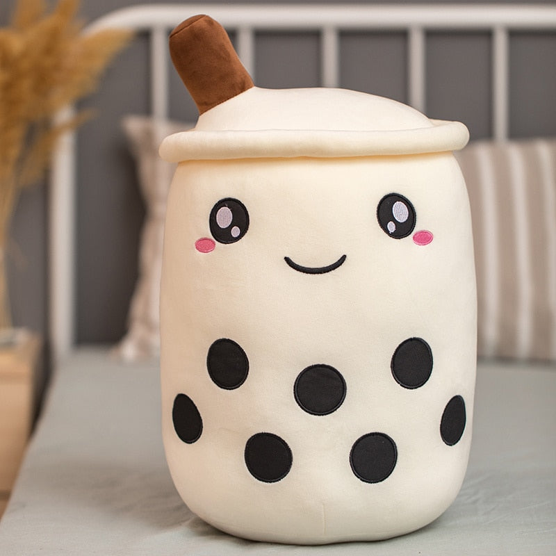 25-70cm cute cartoon Fruit bubble tea cup Plush Toys