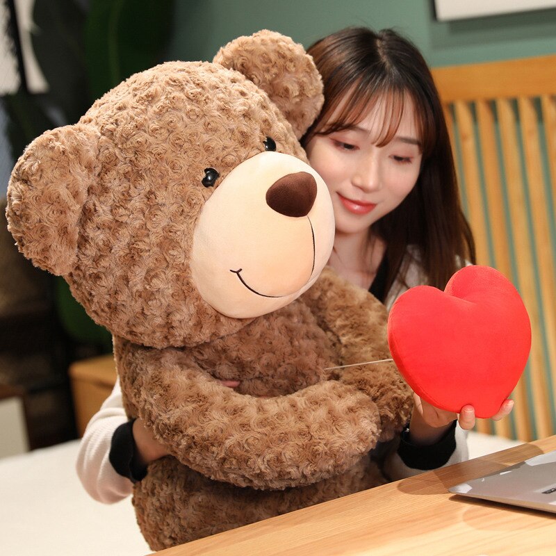 Teddy Bear Plush Toy (Holding Heart) 50/70/90cms