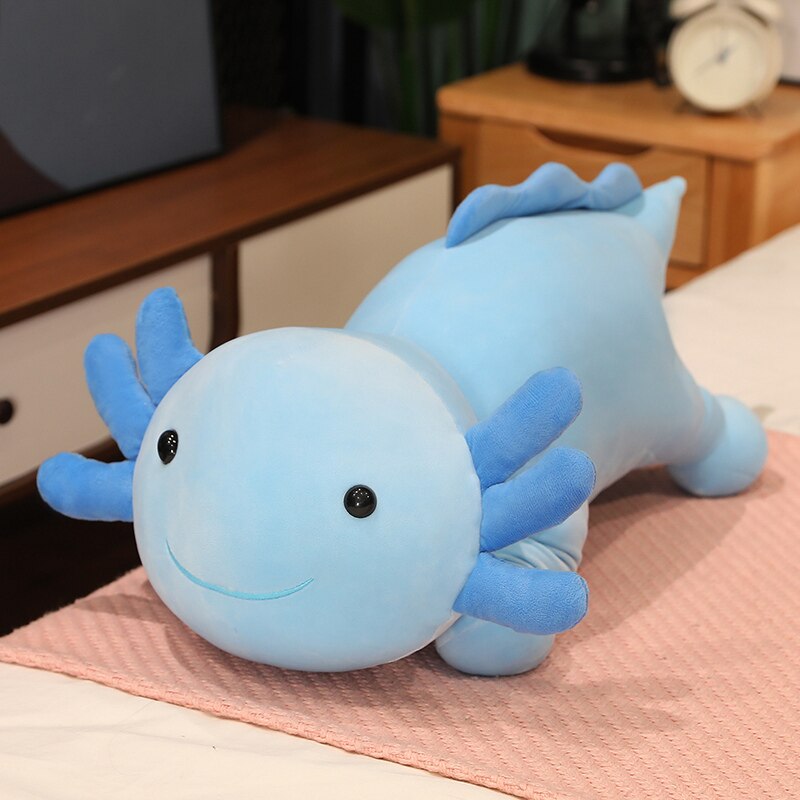 Cute Axolotl Plush Toys 30/60/90cm - Green/Blue/Pink/Purple