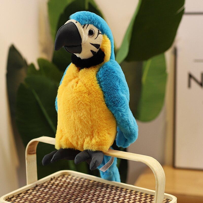 Bird (Lifelike Parrot) Plush Toy 25cm