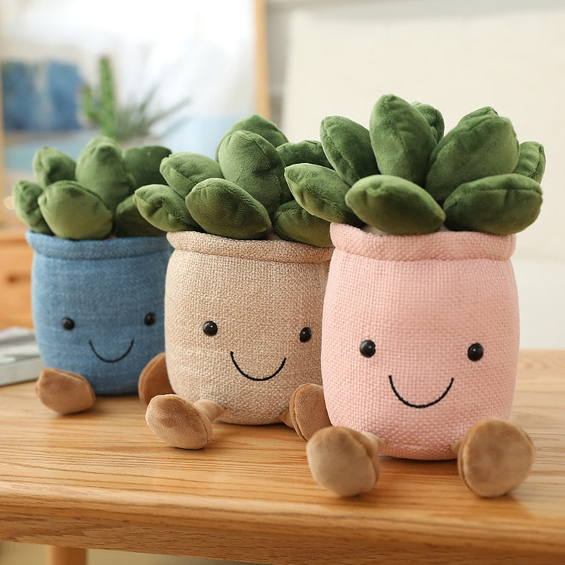 Potted Plants Series Plush Toys 25cm - Bluebell/Tulip/Flower/Succulent