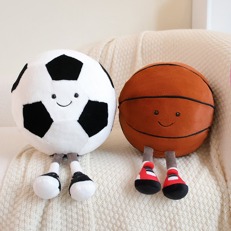 Cute Basketball/Football Plush Toys 28cm