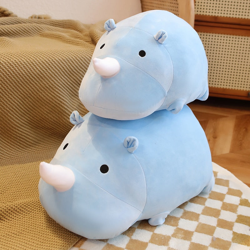 Cute Blue Rhinoceros Plush Toys 40/50cm