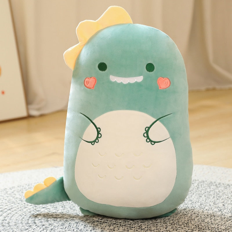 Animal (Chicken/Rabbit/Lion/Unicorn/Pig/Dinosaur/Dog) Chubby Pillow Plush Toy 45-80cm