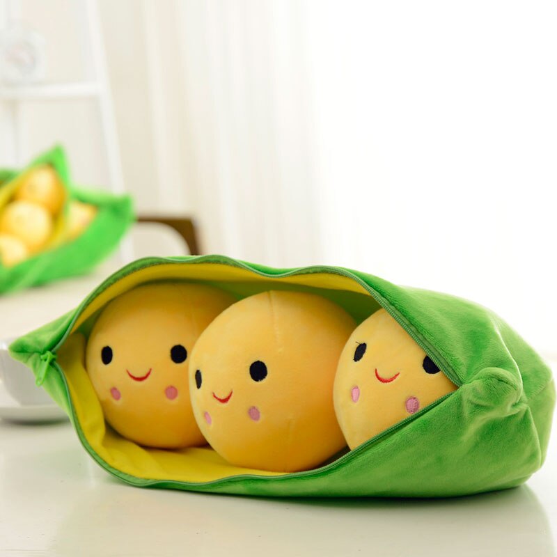 25-55cm Pea Pod Plush Toy