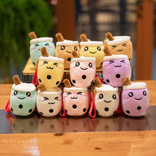 10cm Cute Bubble Tea Keychain