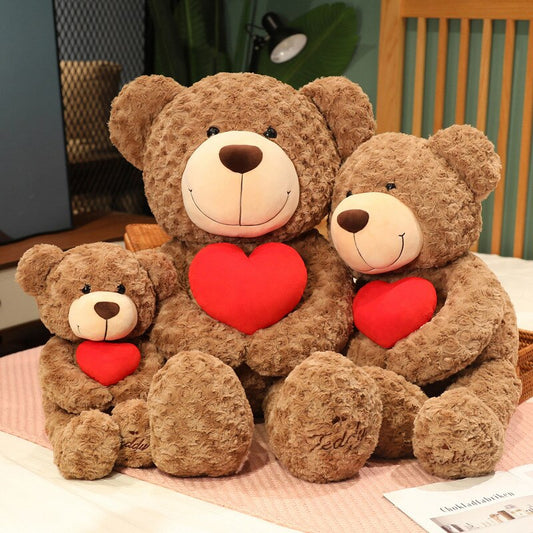 Teddy Bear Plush Toy (Holding Heart) 50/70/90cms