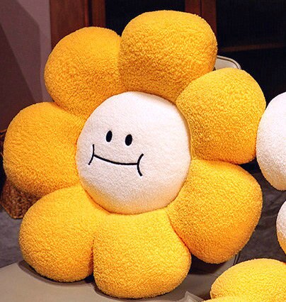 Smiley Flower Pillow Plush Toys 36-80cm