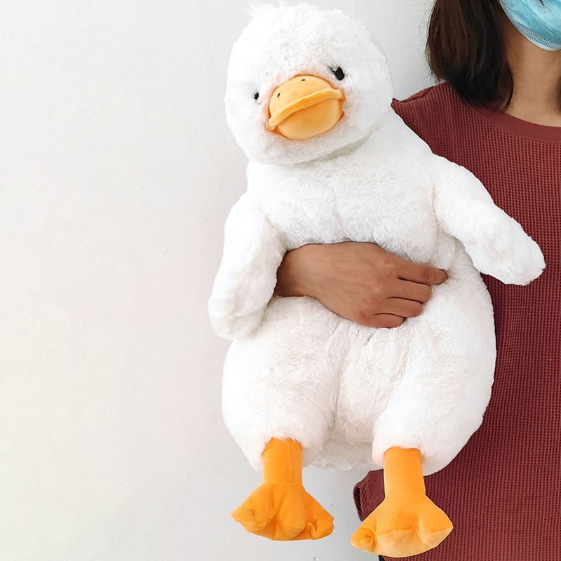 Chubby White Duck Plush Toys 45cm/60cm/80cm