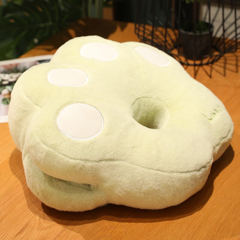 Cat's Paw Shaped Pillow and Hand Warmer Plush Toys 37x33cm