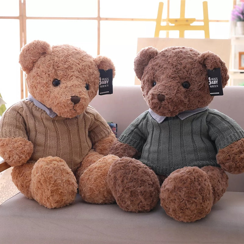 Teddy Bear With Sweater Plush toys 50cm/75cm/110cm