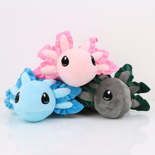 Cute Axolotl Plush Toys 45cm - Black/Blue/Pink