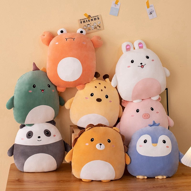 Animal (Penguin/Pig/Rabbit/Dinosaur/Panda/Lion/Deer/Crab) Squishy Plush Pillow 40cm