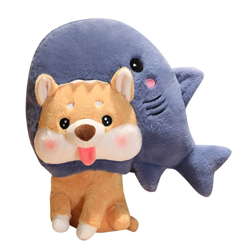 Funny Shark Dog Plush Toys 30/45cm