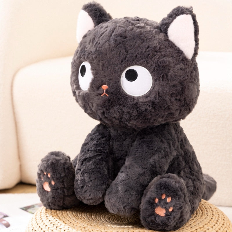 Black Cat (With Big Eyes) Plush Toy 23-43cm