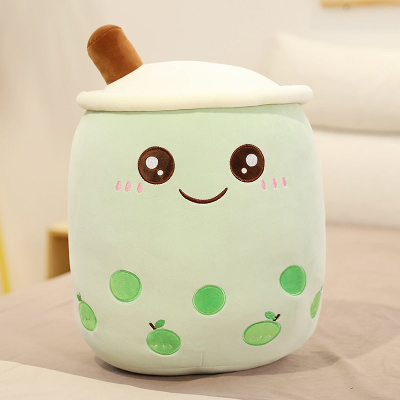 25-70cm cute cartoon Fruit bubble tea cup Plush Toy